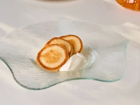 Оладьи со сметаной